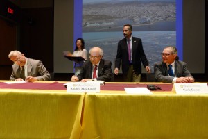 The signing of MOUs at UCI